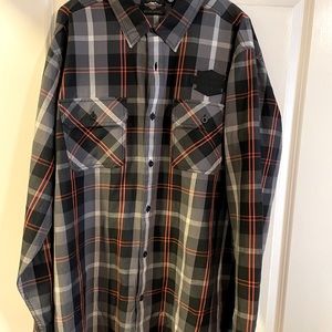 Harley Davidson light weight long sleeve shirt.